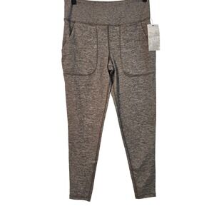 🆕️ -‎ NWT - Sage Collective Chocolate Chip Heather High Rise Pocket Leggings Sm